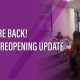 VGC Reopening Update – We’re back!